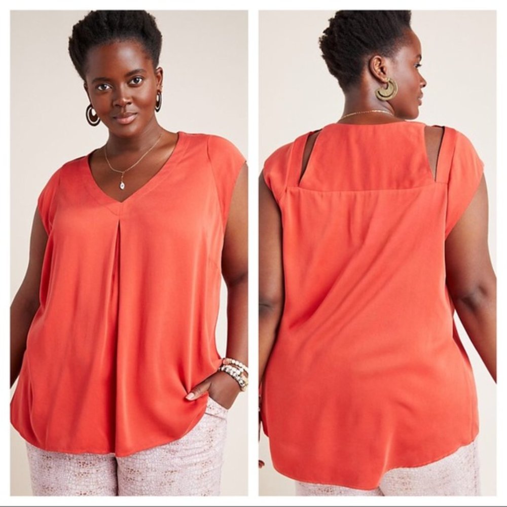 Anthropologie | NWT Ally Cupro Tunic